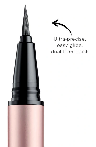 Too Faced Better Than Sex Easy Glide Waterproof Liquid Eyeliner Black 0.02 oz / 0.6 ml In Deepest Black