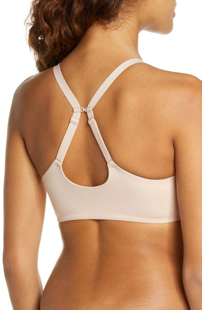 Chantelle Lingerie Norah Front Closure Molded Underwire Bra In Rose