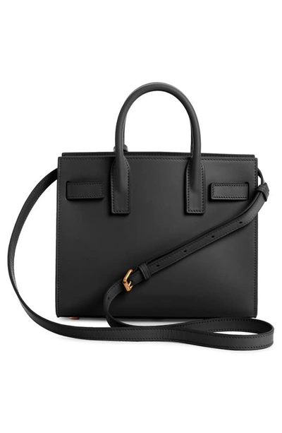 SAC DE JOUR NANO IN SMOOTH LEATHER, Saint Laurent