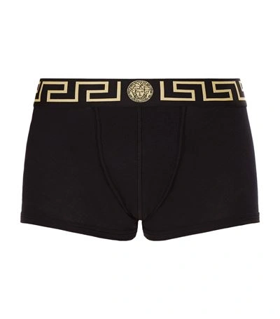 Shop Versace Low Rise Trunks