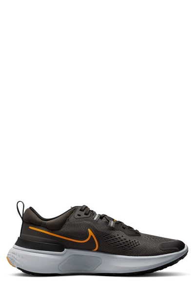 Nike React Miler 2 Men's Road Running Shoes In Ash/ Kumquat/ Black/ Grey