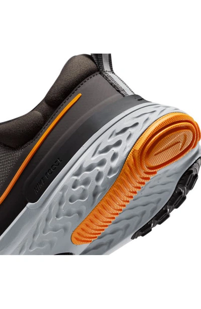 Shop Nike React Miler 2 Running Shoe In Ash/ Kumquat/ Black/ Grey