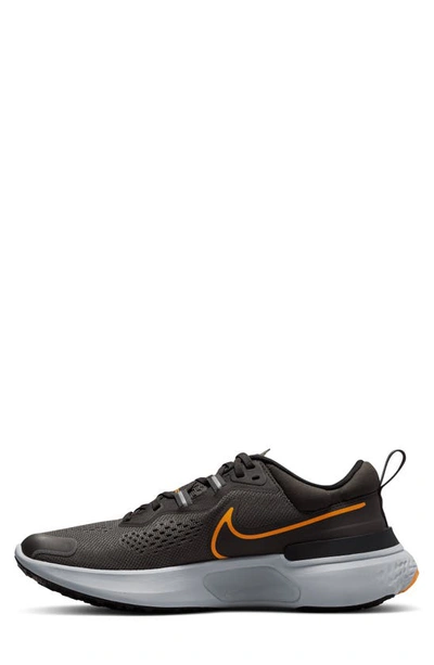 Shop Nike React Miler 2 Running Shoe In Ash/ Kumquat/ Black/ Grey