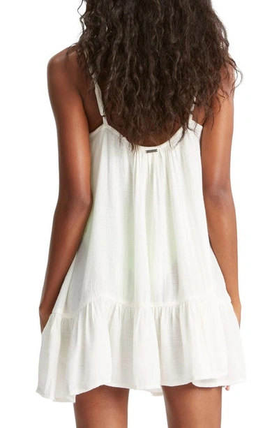 Billabong Beach Vibes Cover-up Dress In Salt Crystal