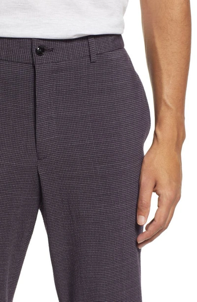 Shop Ted Baker Jem Constructed Wool Blend Dress Pants In Berry