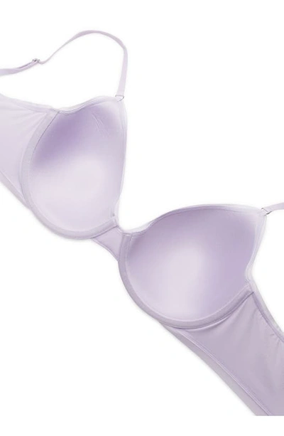 Shop On Gossamer Next To Nothing Underwire T-shirt Bra In Orchid Bloom