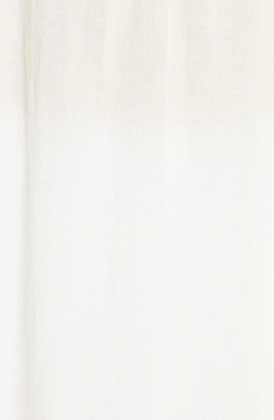 Madewell Tiered Cover-up Caftan Dress In Lighthouse