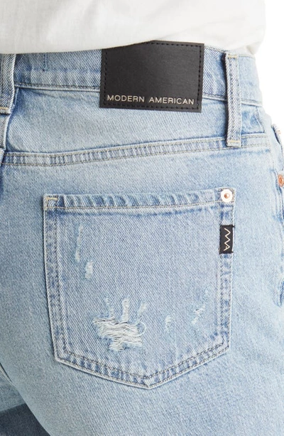Shop Modern American Savannah Wide Leg Jeans In Mystique