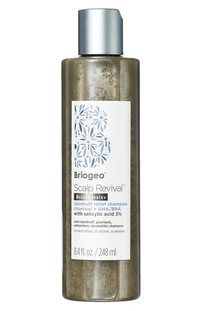 Shop Briogeo Scalp Revival™ Megastrength+ Dandruff Relief Shampoo Charcoal + Aha/bha With Salicyic Acid 3%