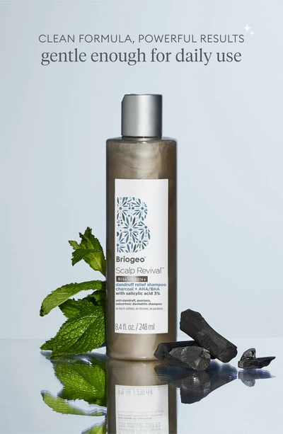 Briogeo Scalp Revival™ Megastrength+ Dandruff Relief Shampoo Charcoal + Aha/bha With Salicyic Acid 3