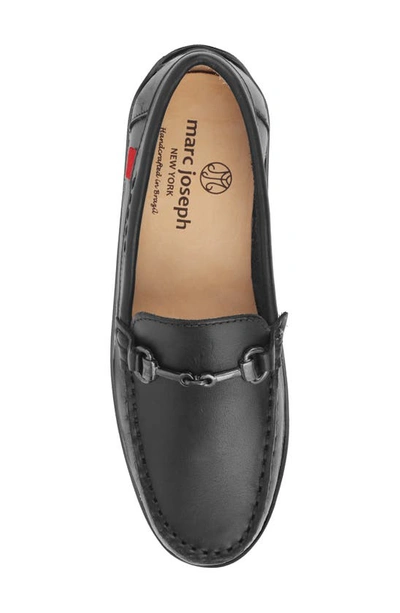 Marc Joseph New York Morton Street Driving Shoe In Black Napa