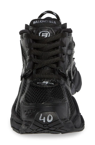 Shop Balenciaga Runner Sneaker In Black