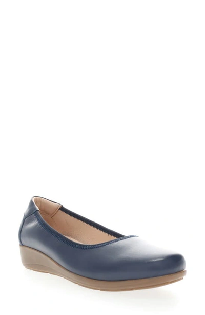 Shop Propét Yara Wedge Slip-on In Navy