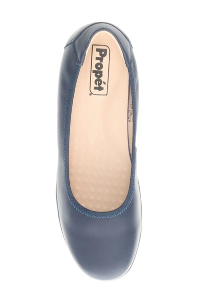 Shop Propét Yara Wedge Slip-on In Navy