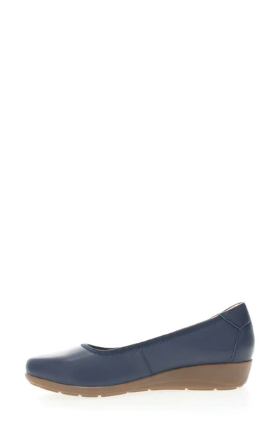 Shop Propét Yara Wedge Slip-on In Navy