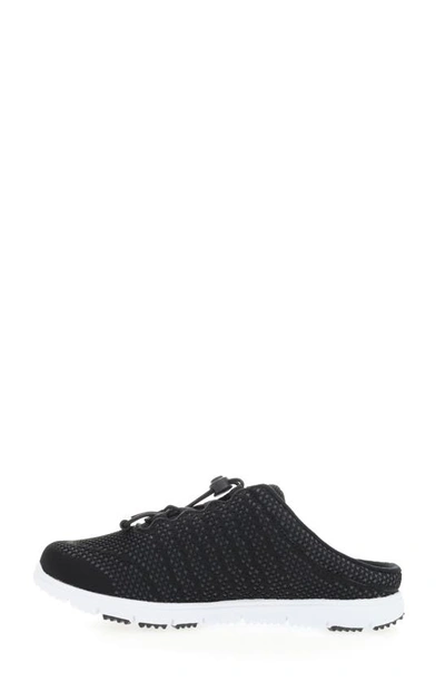 Shop Propét Travelwalker Slip-on Sneaker In Black