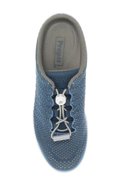 Shop Propét Travelwalker Slip-on Sneaker In Cape Cod Blue