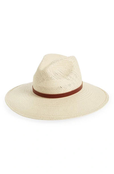Shop Janessa Leone Judith Straw Hat In Natural