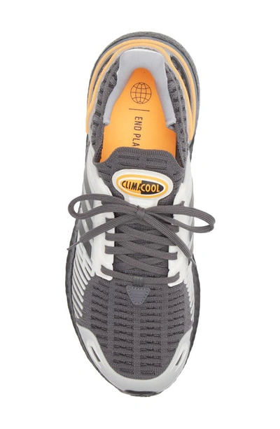 Shop Adidas Originals Ultraboost 1.0 Dna Running Sneaker In Grey/ Core Black/ Flash Orange