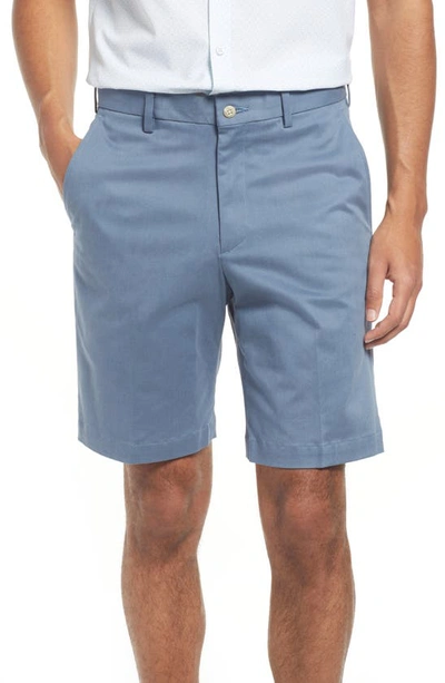 Shop Vintage 1946 Classic Flat Front Chino Shorts In Slate