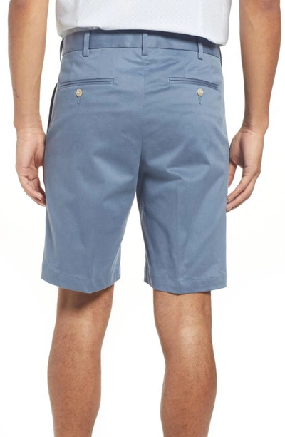 Vintage 1946 Classic Flat Front Chino Shorts In Slate