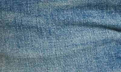 R13 Chewed Hem Crop Straight Leg Jeans In Jasper Stretch