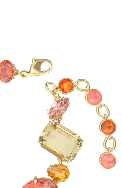 Shop Swarovski Gema Crystal Bracelet In Multicolor