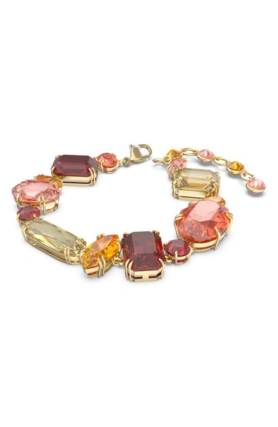 Shop Swarovski Gema Crystal Bracelet In Multicolor