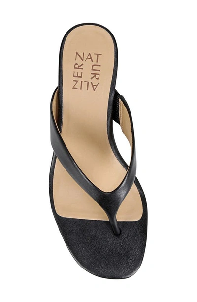 Shop Naturalizer Lenna Wedge Sandal In Black