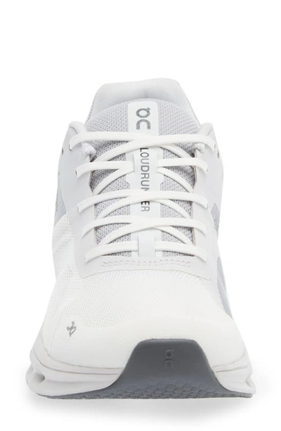 Shop On Cloudrunner Running Shoe In White/ Frost