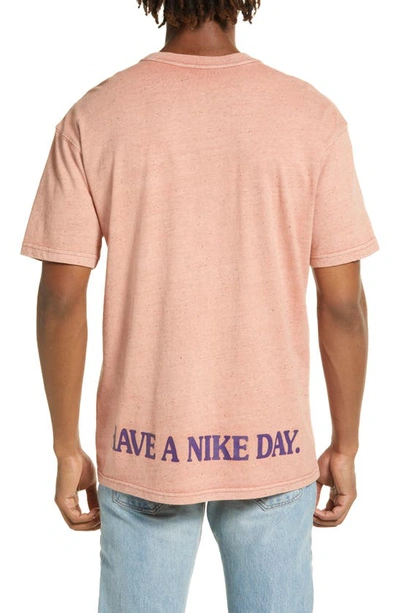 Shop Nike Sportswear Unisex Have A  Day Max 90 Fit Graphic Tee In Canyon Pink