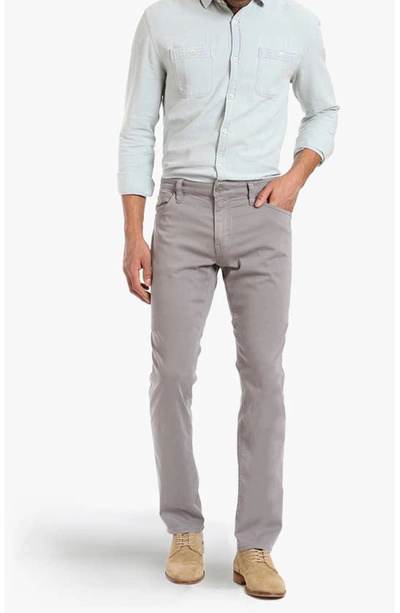 Shop 34 Heritage Charisma Relaxed Fit Twill Pants In Shark Twill