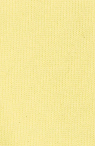 Shop Socksss Gender Inclusive Solid Tennis Socks In Lemon Snow