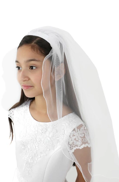 Shop Blush By Us Angels First Communion Headband Veil In White