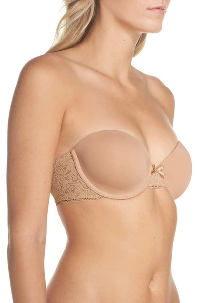 B.tempt'd By Wacoal Strapless Underwire Bra In Au Natural