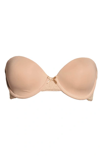 B.tempt'd By Wacoal Strapless Underwire Bra In Au Natural