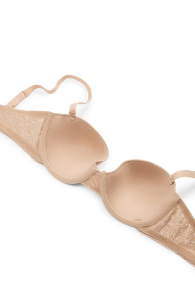 B.tempt'd By Wacoal Strapless Underwire Bra In Au Natural
