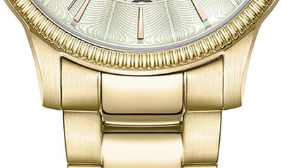 Shop Kenneth Cole Automatic Bracelet Watch, 36mm In Gold