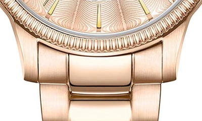 Shop Kenneth Cole Automatic Bracelet Watch, 36mm In Rose Gold