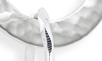 Shop Ippolita Classico Large Link Drop Earrings In Silver