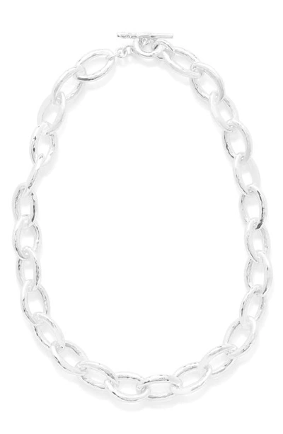 Shop Ippolita Classico Bastille Link Chain Necklace In Silver