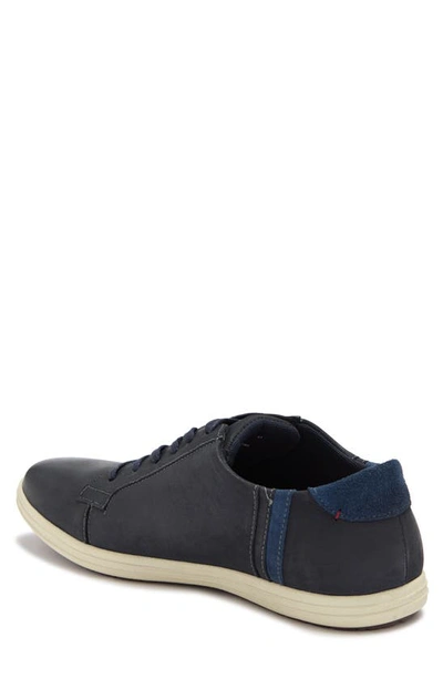 Shop English Laundry Thomas Suede Sneaker In Navy