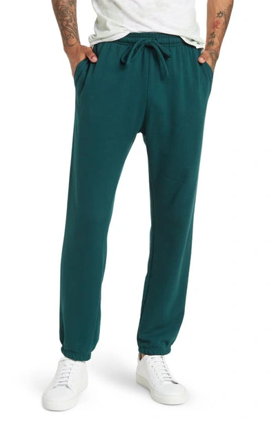 Shop Bella+canvas Bella Plus Canvas Scrunch Active Sweatpants In Deep Sea