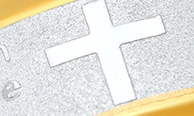 Hmy Jewelry Two-tone Stainless Steel Lord's Prayer Ring In Two Tone