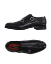 Dsquared2 Missionary Monk Strap Loafers In Black