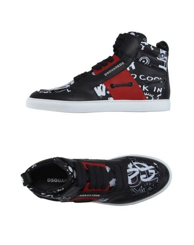 Dsquared2 High-tops In Black