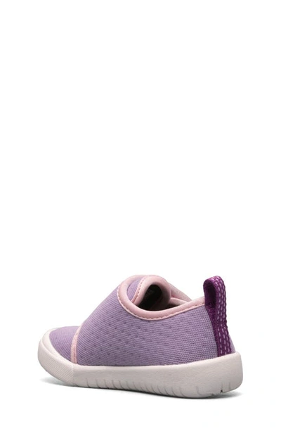 Shop Bogs Kids' Kicker Waterproof Shoe In Lavender Multi