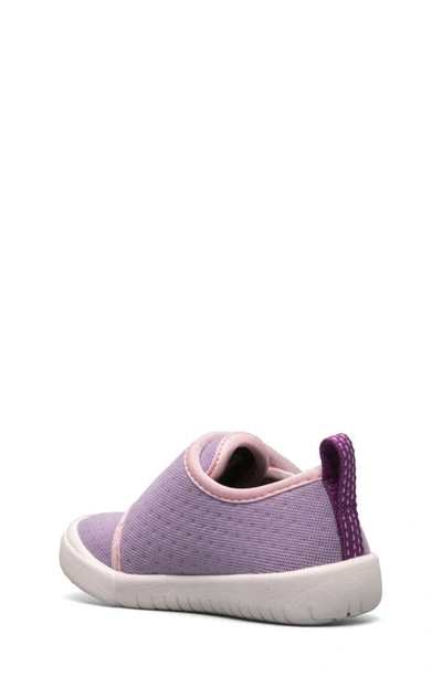 Bogs Toddler And Little Girls Kicker Hook And Loop Shoe In Lavender Multi