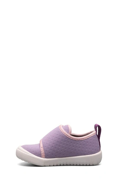 Bogs Toddler And Little Girls Kicker Hook And Loop Shoe In Lavender Multi