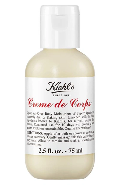 Shop Kiehl's Since 1851 Creme De Corps Body Moisturizer, 4.2 oz In Bottle